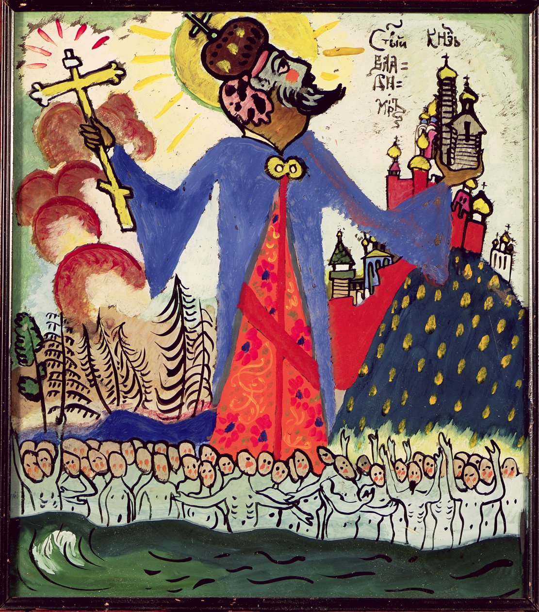 Aziz Vladimir, 1911 by Wassily Kandinsky