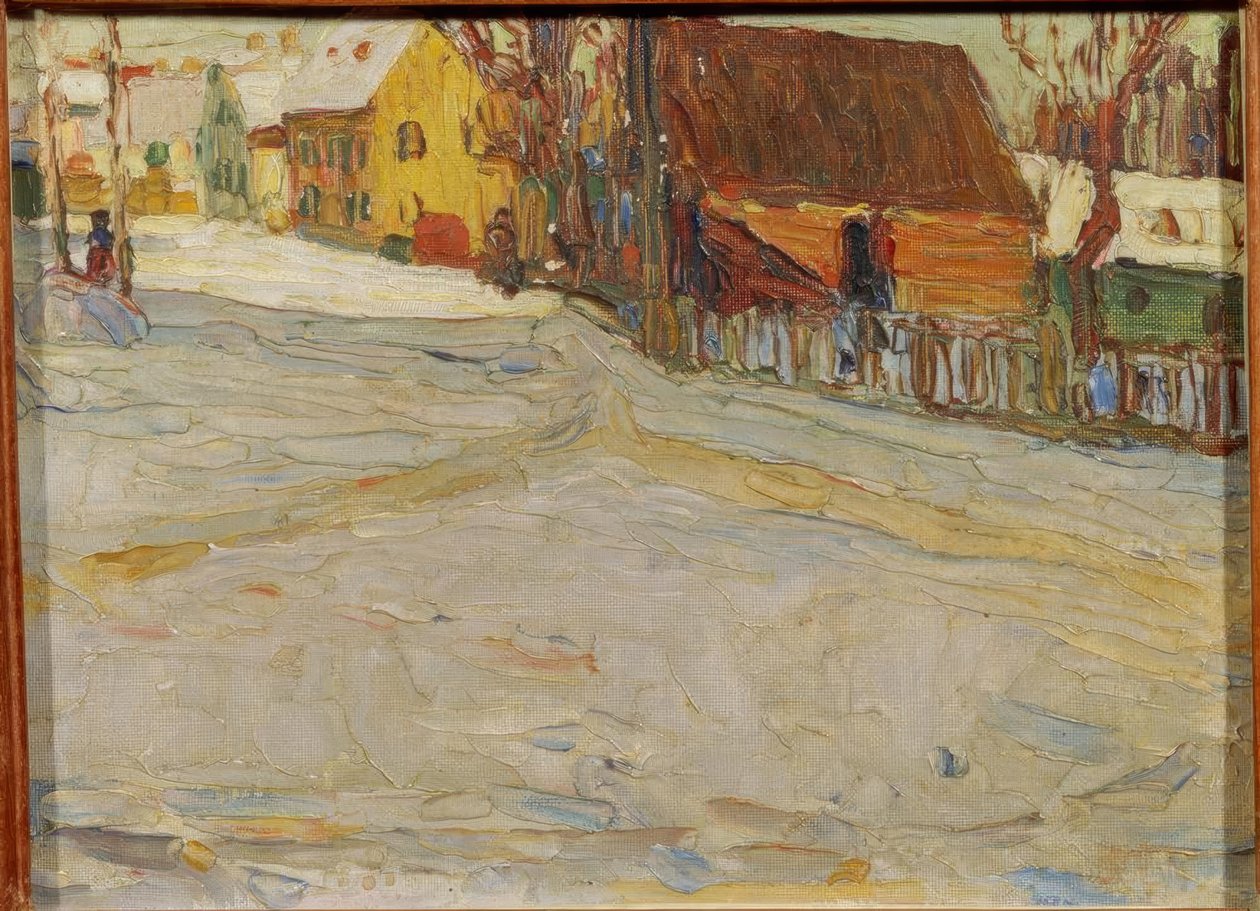 Şehir manzarası by Wassily Kandinsky