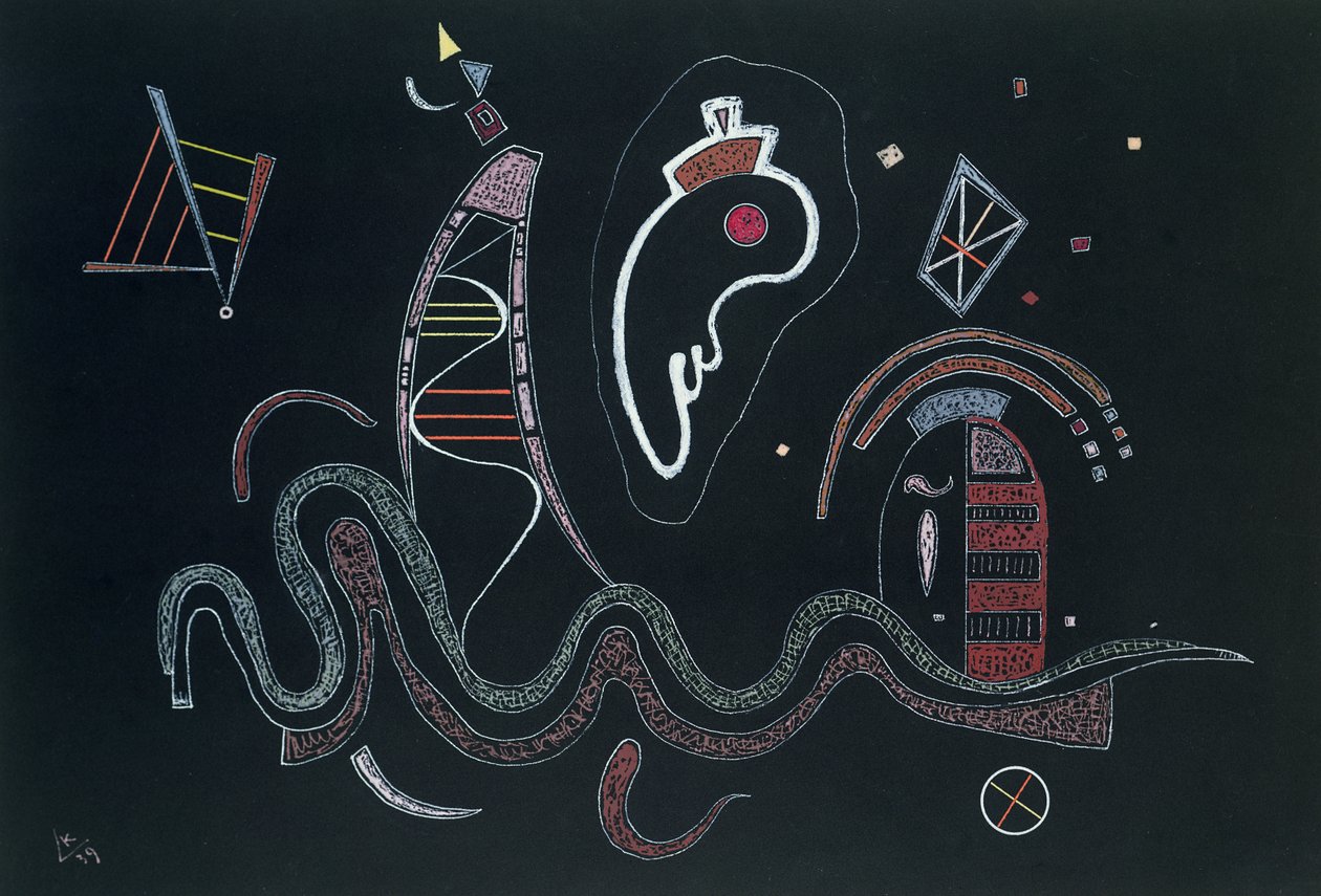 Entourage, 1939 by Wassily Kandinsky