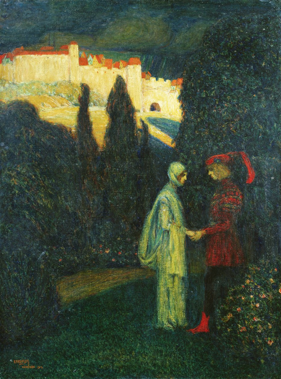 Toplantı, 1913 by Wassily Kandinsky