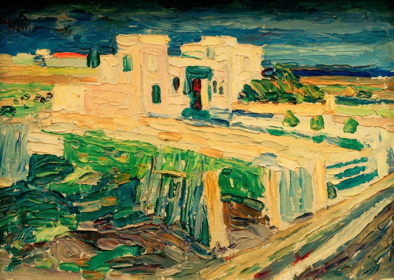 Tunus - Kartaca by Wassily Kandinsky