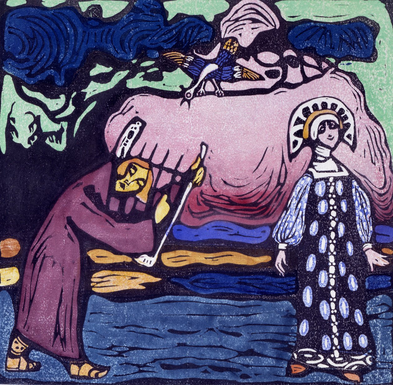 Bilinmeyen resim by Wassily Kandinsky