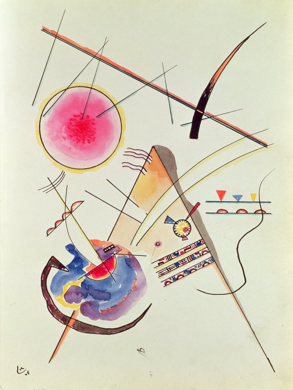 İsimsiz, 1925 by Wassily Kandinsky