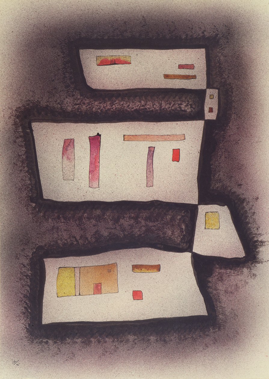 Davranış, 1931 (wc) by Wassily Kandinsky