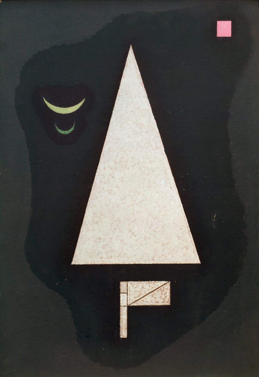Beyaz Keskinlik, 1930 by Wassily Kandinsky