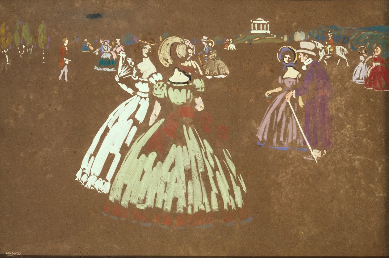 eğilmek by Wassily Kandinsky