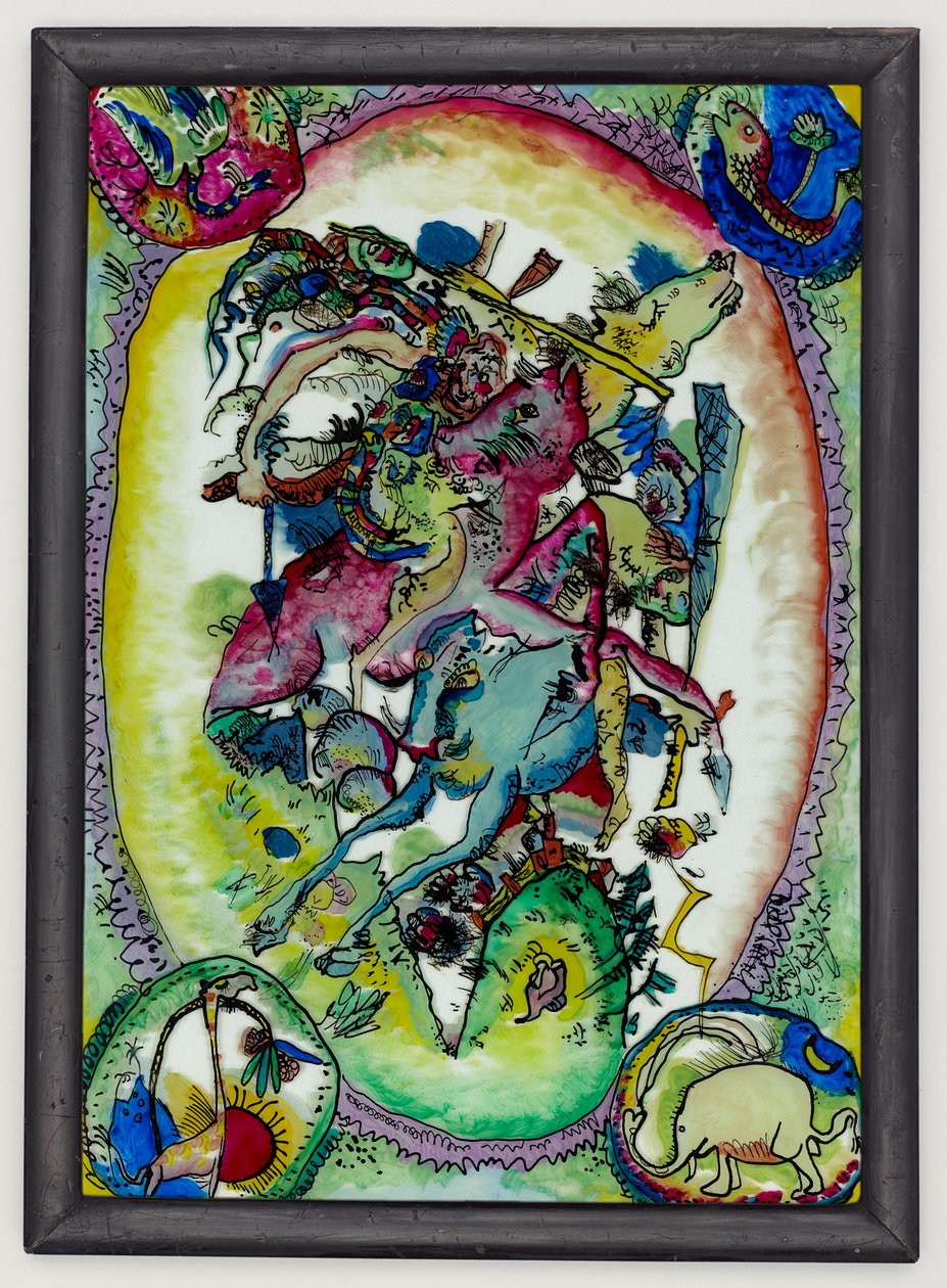 Apokaliptik Atlılar II by Wassily Kandinsky