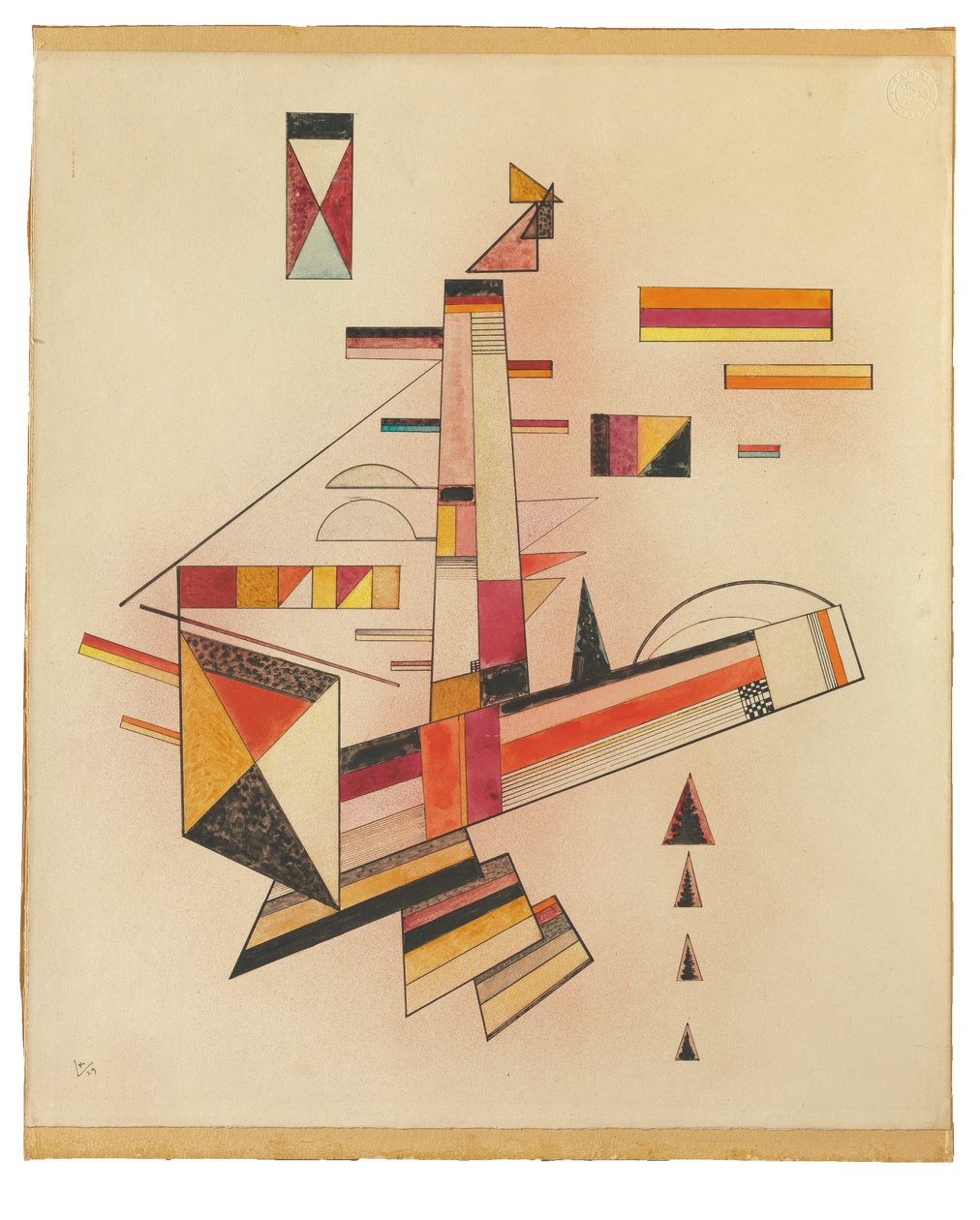 kesinlikle by Wassily Kandinsky