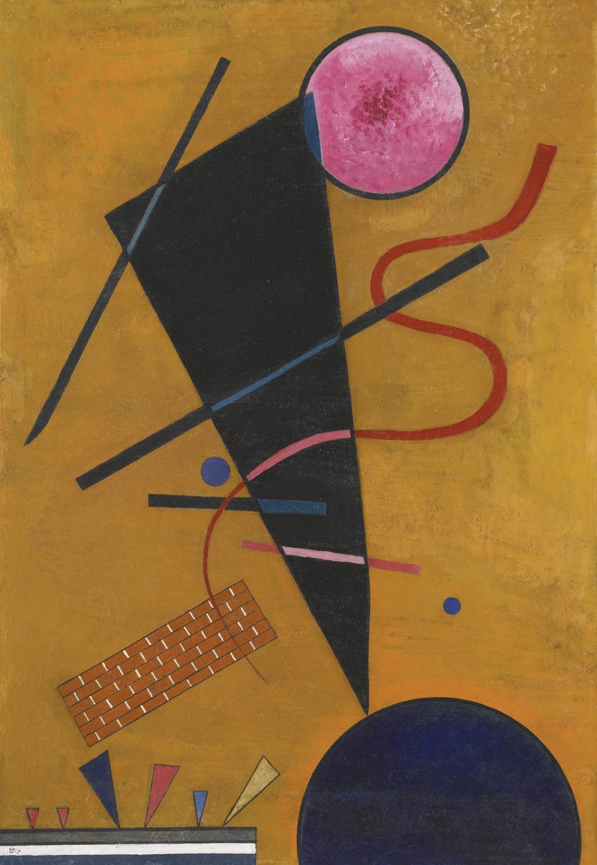 ""İletişim"" Resmi Wassily Kandinsky (veya Wassily Kandinski veya Kandinskij) by Wassily Kandinsky