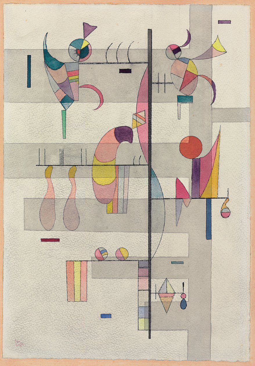 Dağıtım by Wassily Kandinsky