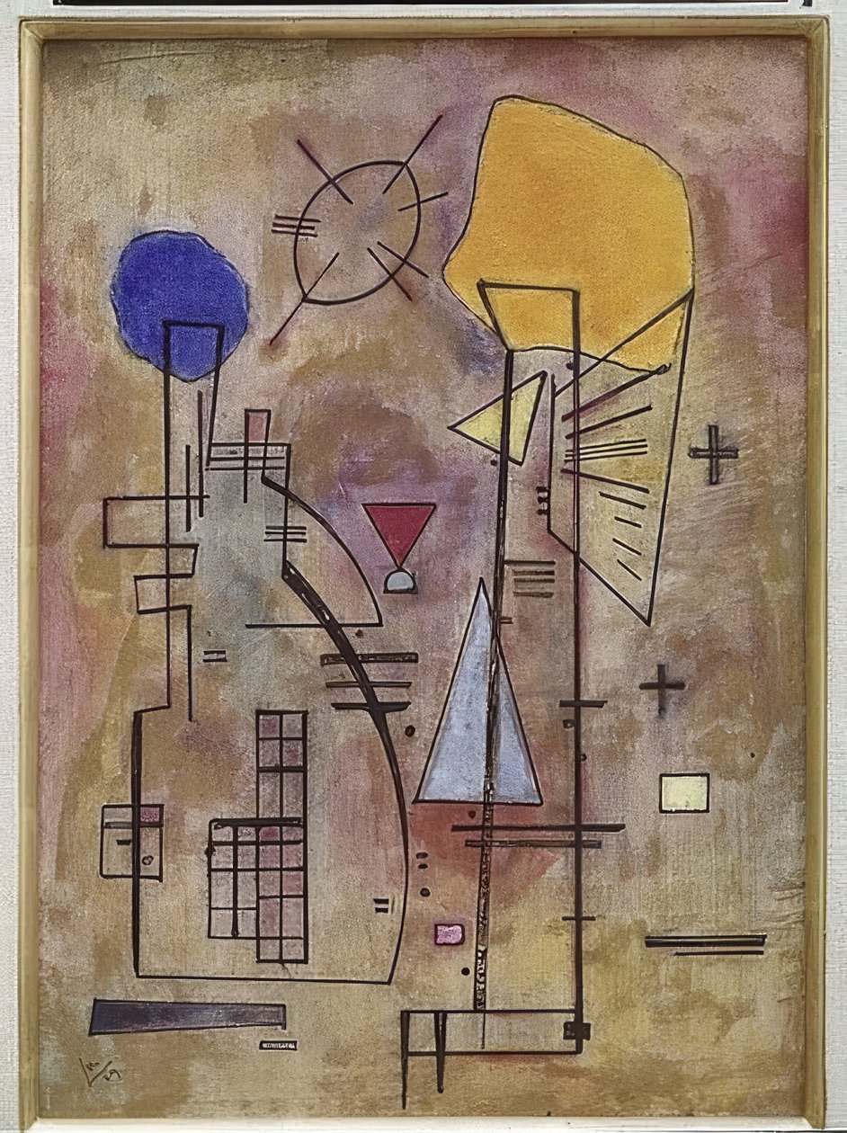 Bir iki. 1929 by Wassily Kandinsky