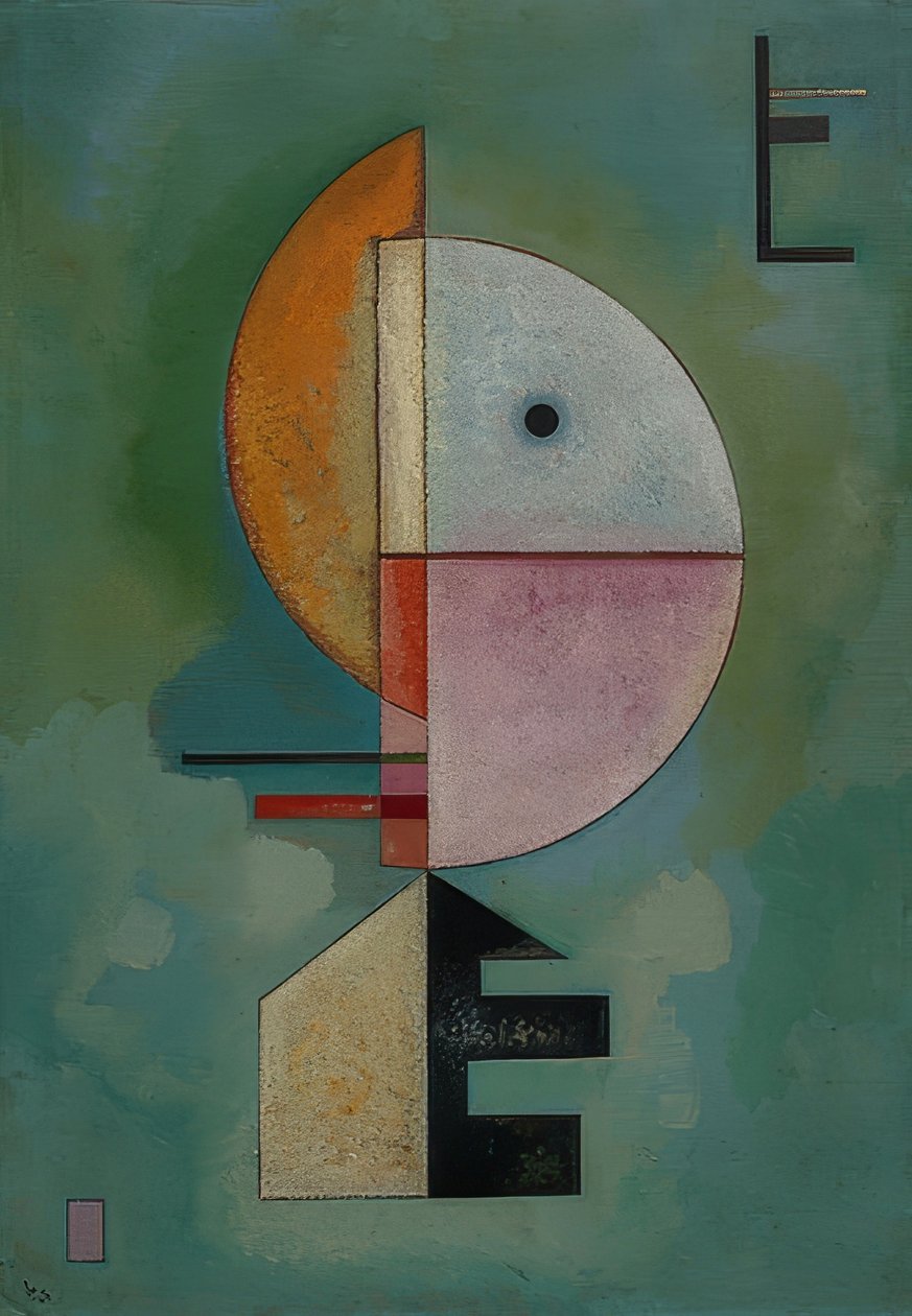 Yukarı. 1929 by Wassily Kandinsky
