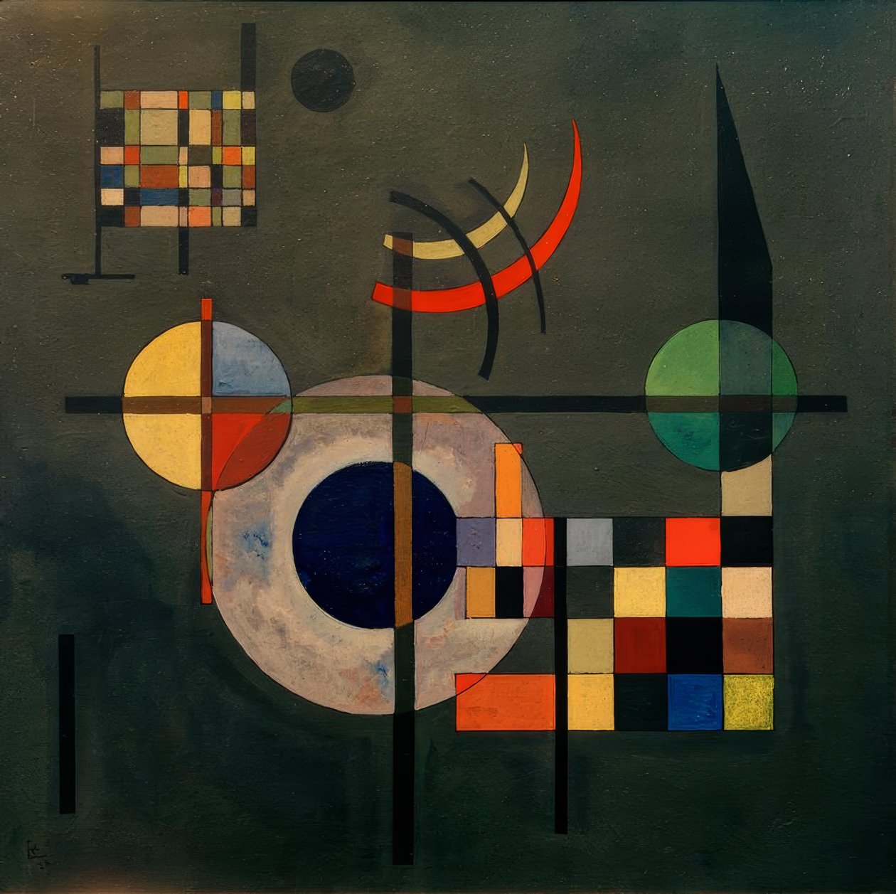 karşı ağırlıklar by Wassily Kandinsky