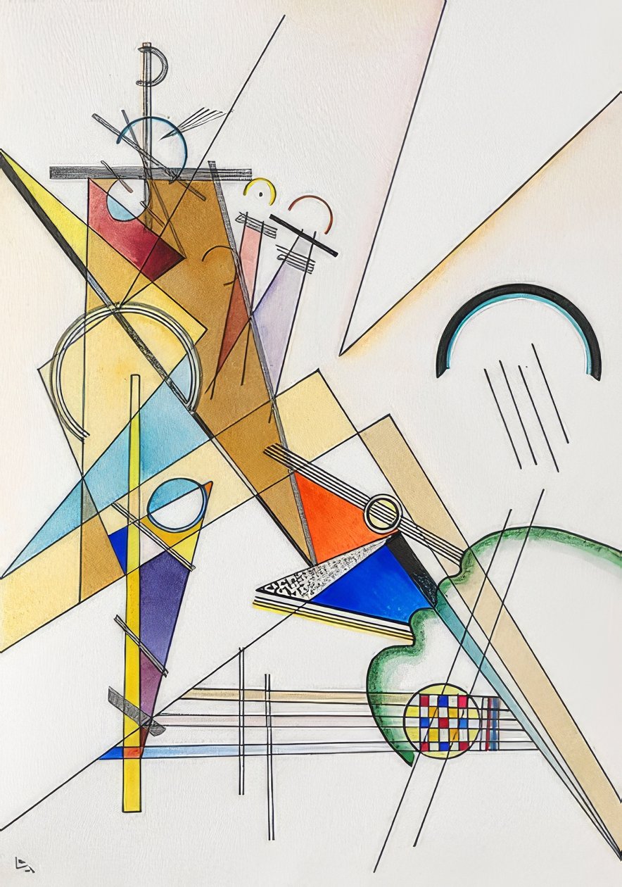 Doku. 1923 by Wassily Kandinsky