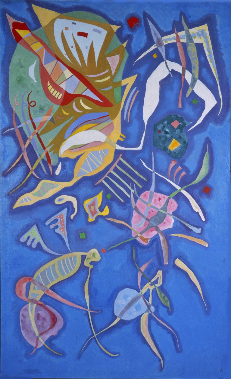 Gruplandırma. (Tuval üzerine yağlıboya by Wassily Kandinsky