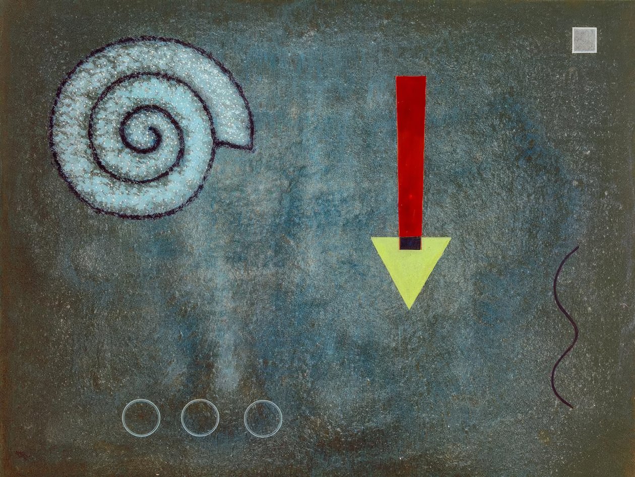 Yeşil uç by Wassily Kandinsky