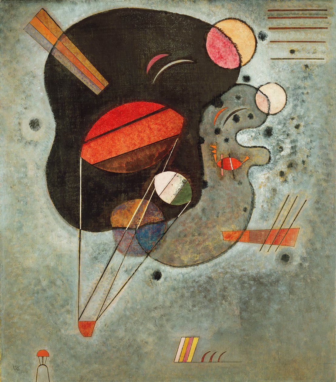 Gezinti Baskı by Wassily Kandinsky