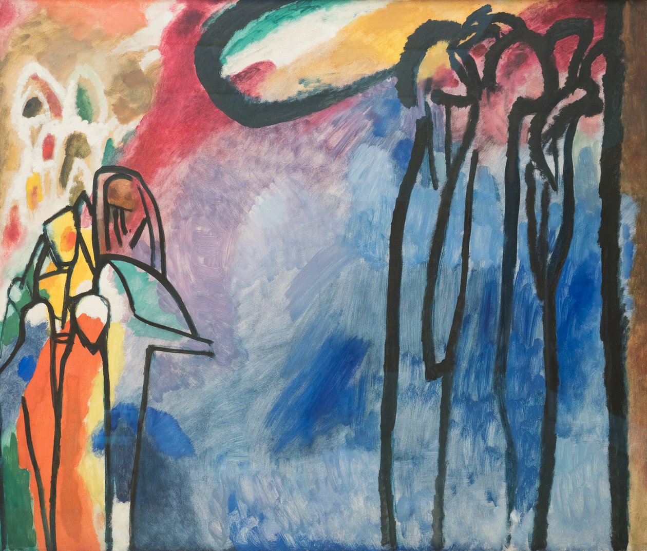 doğaçlama 19 by Wassily Kandinsky