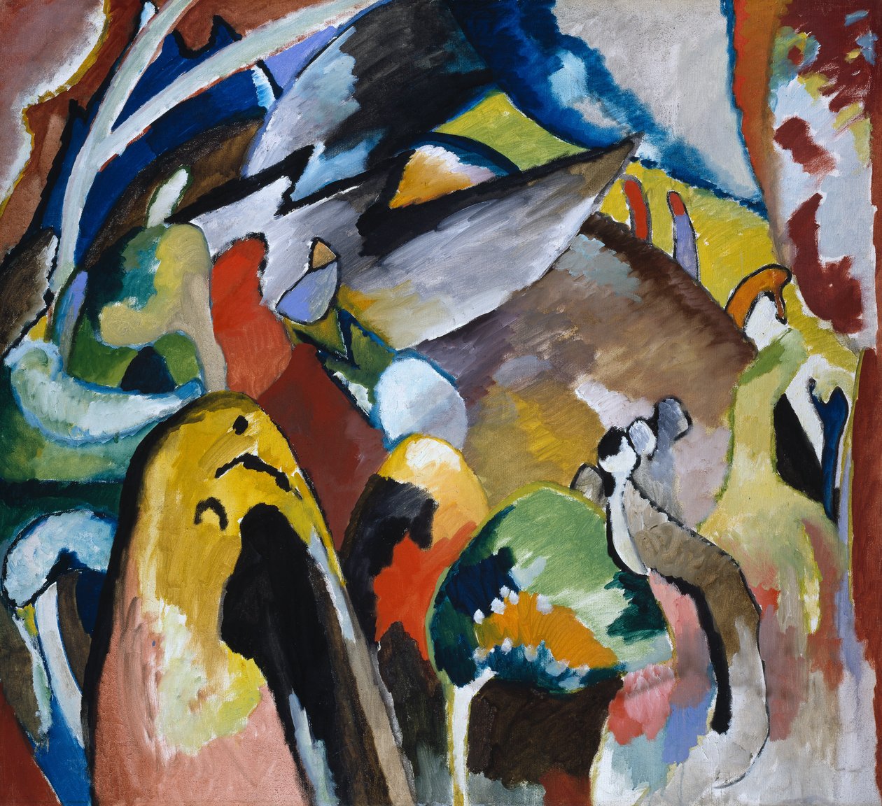 Doğaçlama 19 a by Wassily Kandinsky