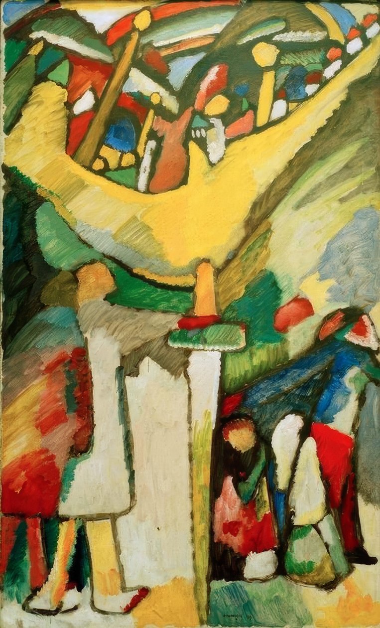 doğaçlama 8 by Wassily Kandinsky