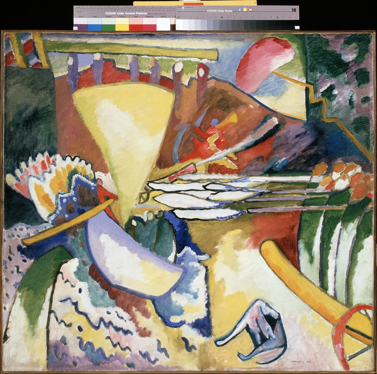 "" Doğaçlama "" Ressamlar Günü Vassily Kandinsky (O Vassily Kandinsky by Wassily Kandinsky