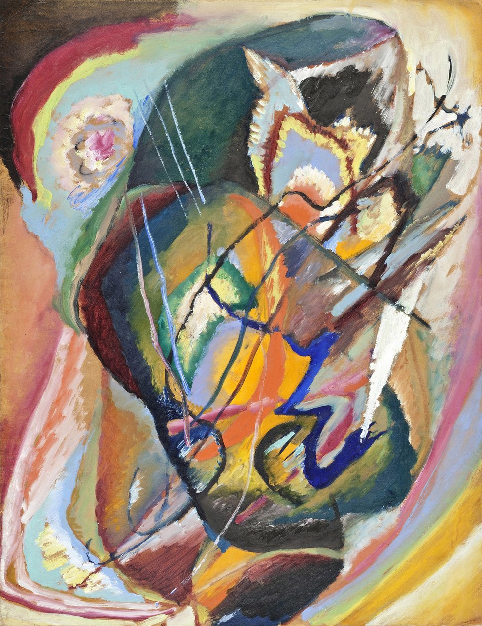 "" Doğaçlama Sans Tate EEE "" (İsimsiz Doğaçlama EEE) Ressam Günü Vassily Kandinsky (veya Vassily Kandinsky veya Kandinsky) by Wassily Kandinsky