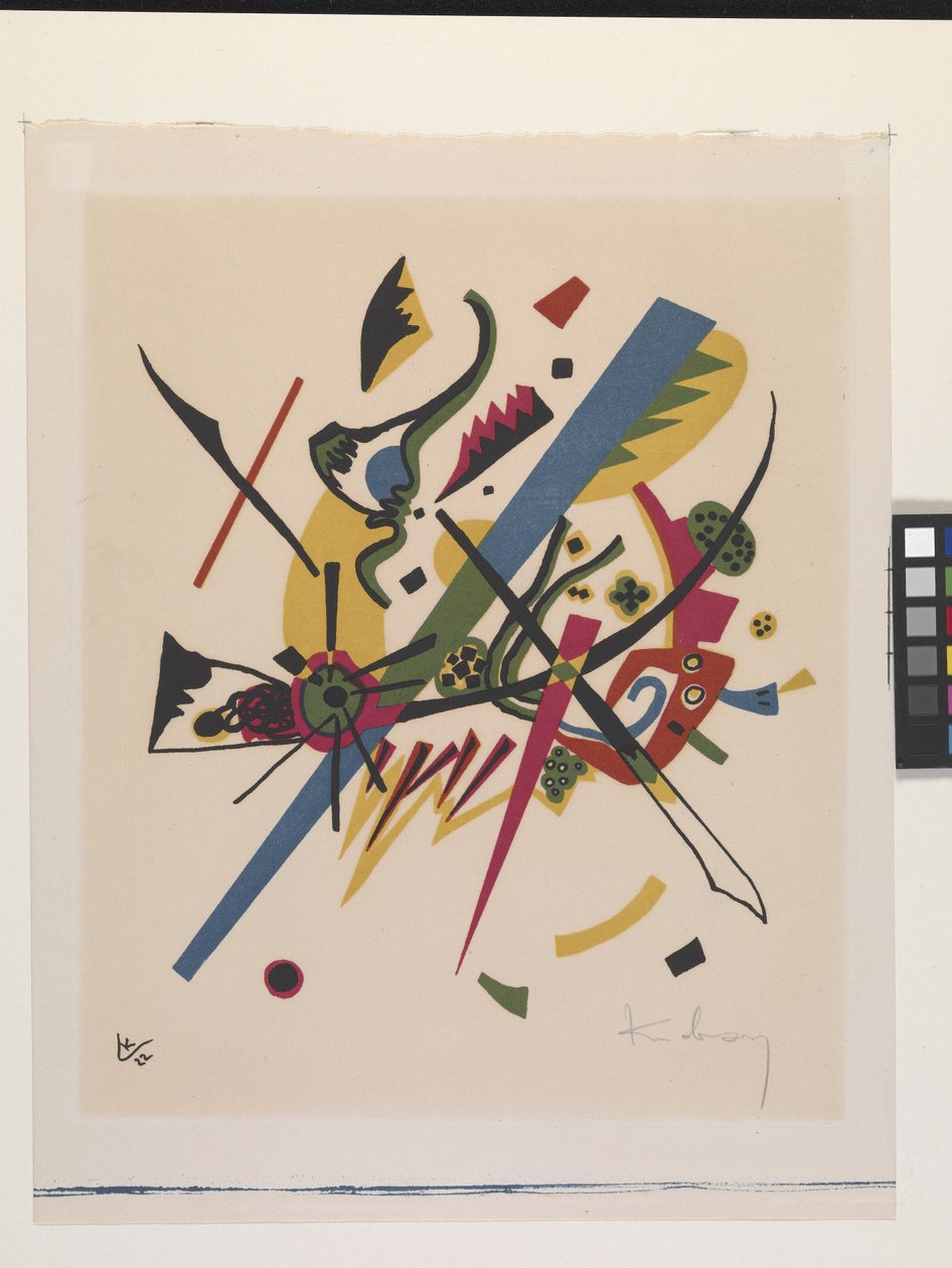 Kleine Welten I (Küçük Dünyalar I) (renkli litografiler) by Wassily Kandinsky