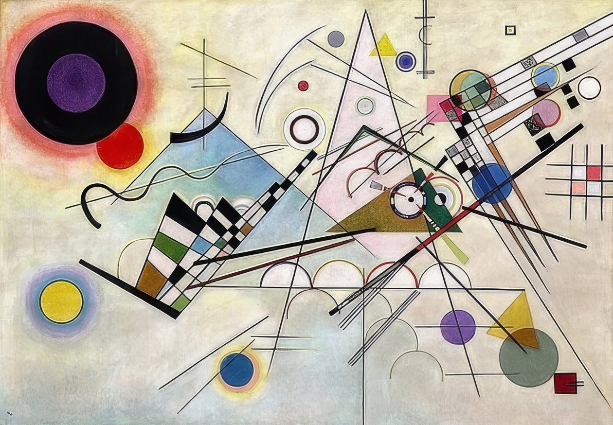 Kompozisyon 8. 1923 by Wassily Kandinsky