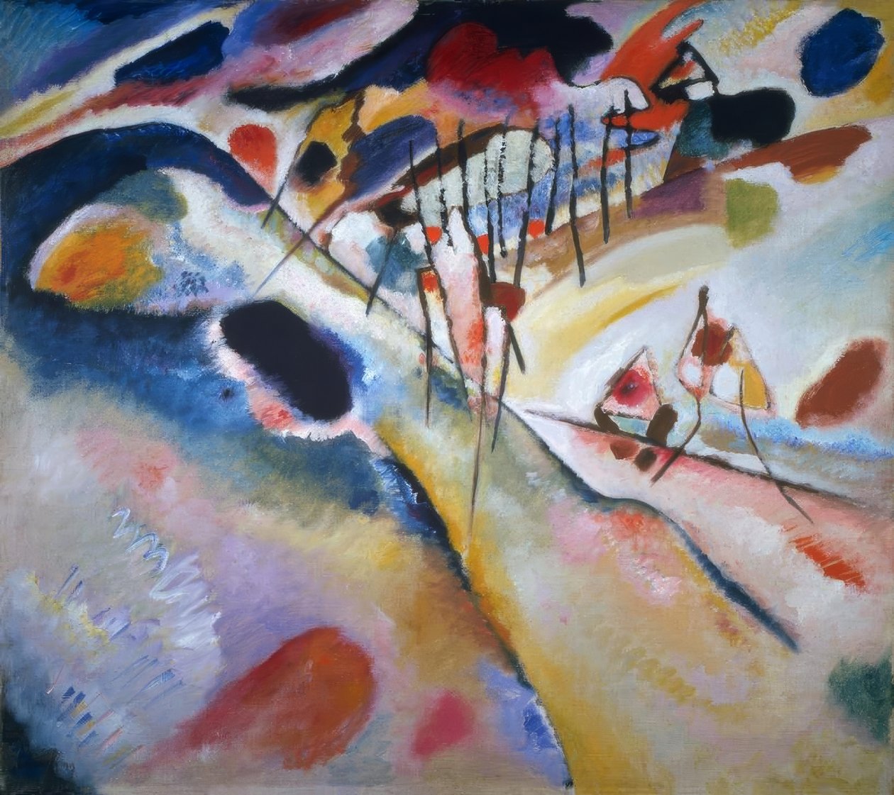 manzara by Wassily Kandinsky