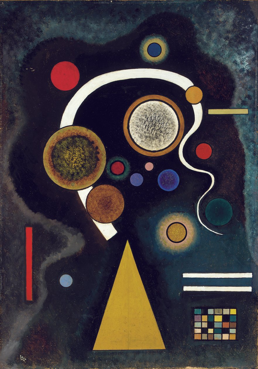 karamsar çizgi by Wassily Kandinsky