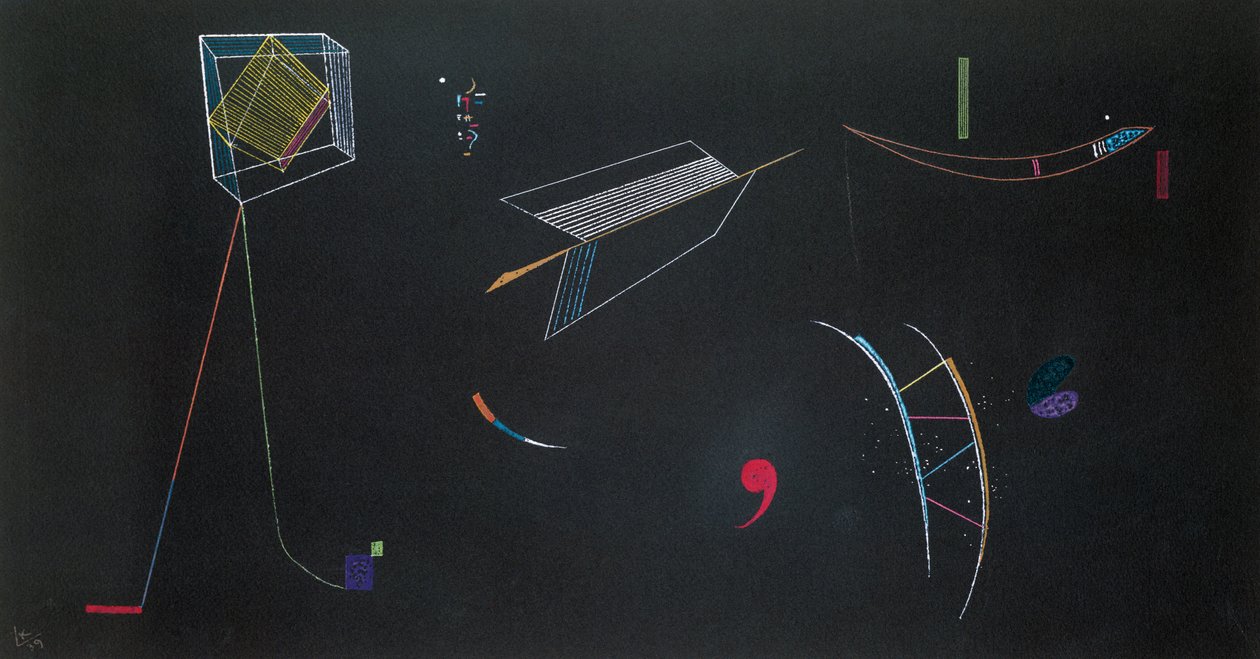 çizgiler by Wassily Kandinsky