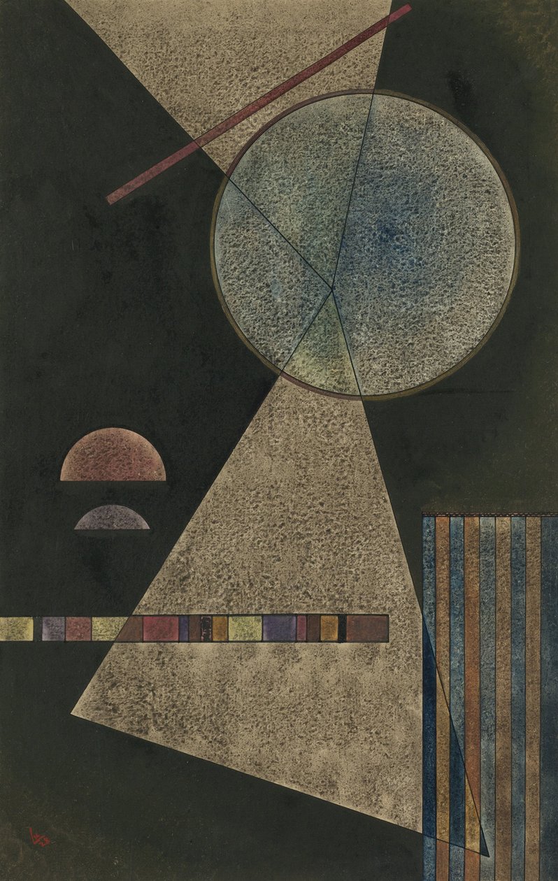 Buluşma Noktası, 1928 by Wassily Kandinsky