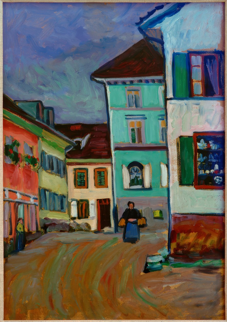 Murnau - Johannisstraße by Wassily Kandinsky