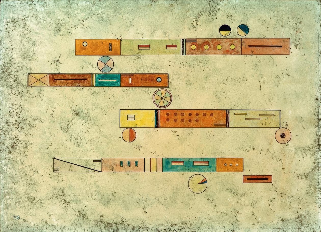 birbiri ardına by Wassily Kandinsky