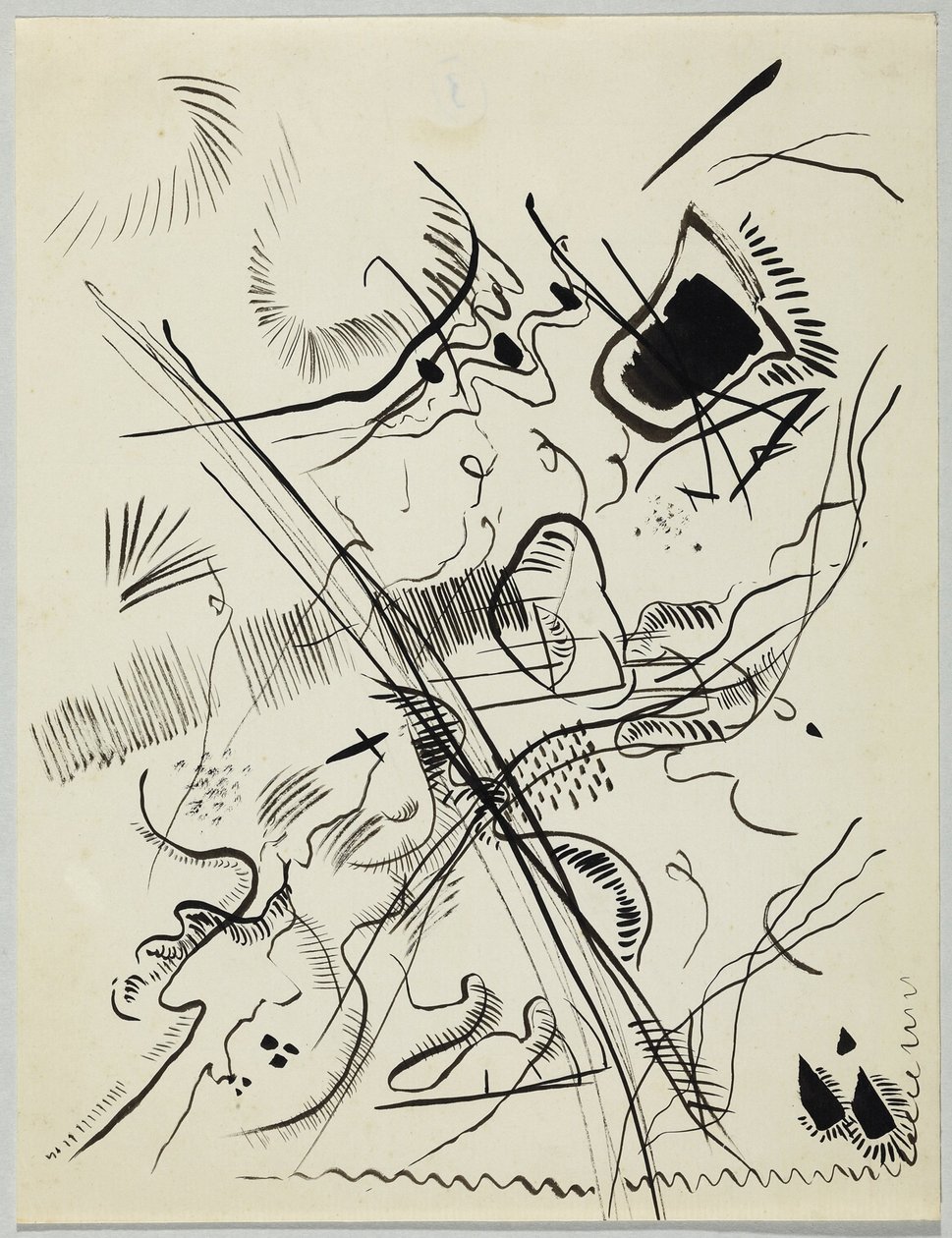 başlıksız by Wassily Kandinsky