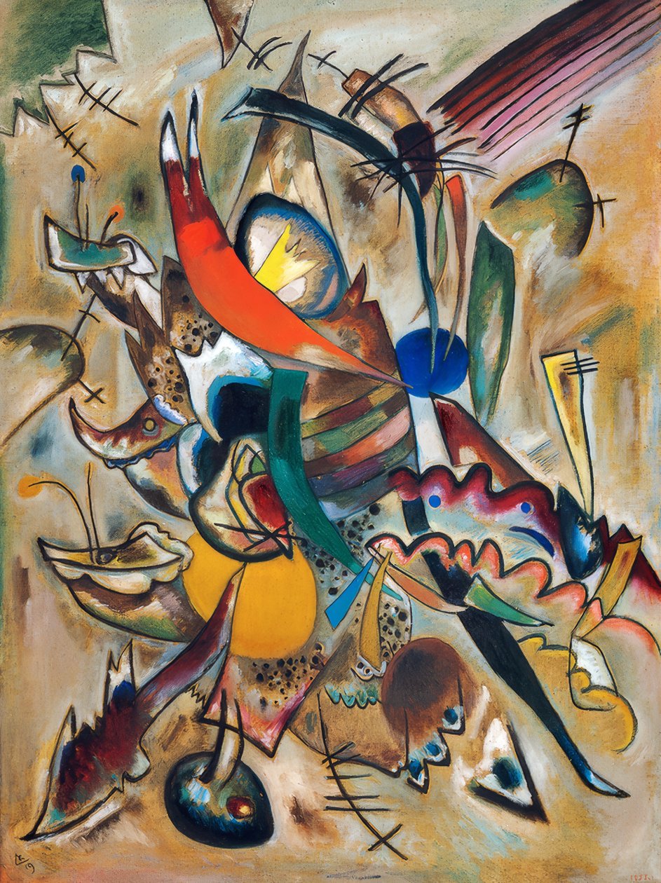 Puanlarla Boyama by Wassily Kandinsky