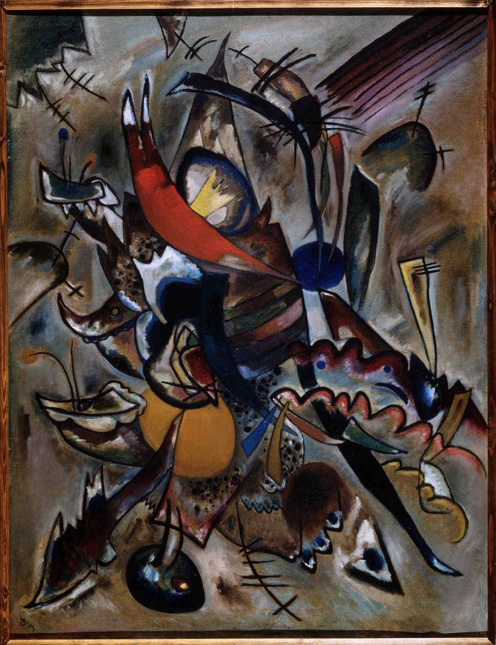 "" Noktalı Resim (Kompozisyon n ೨೨೩) "" Ressam Günü Vassily Kandinsky by Wassily Kandinsky