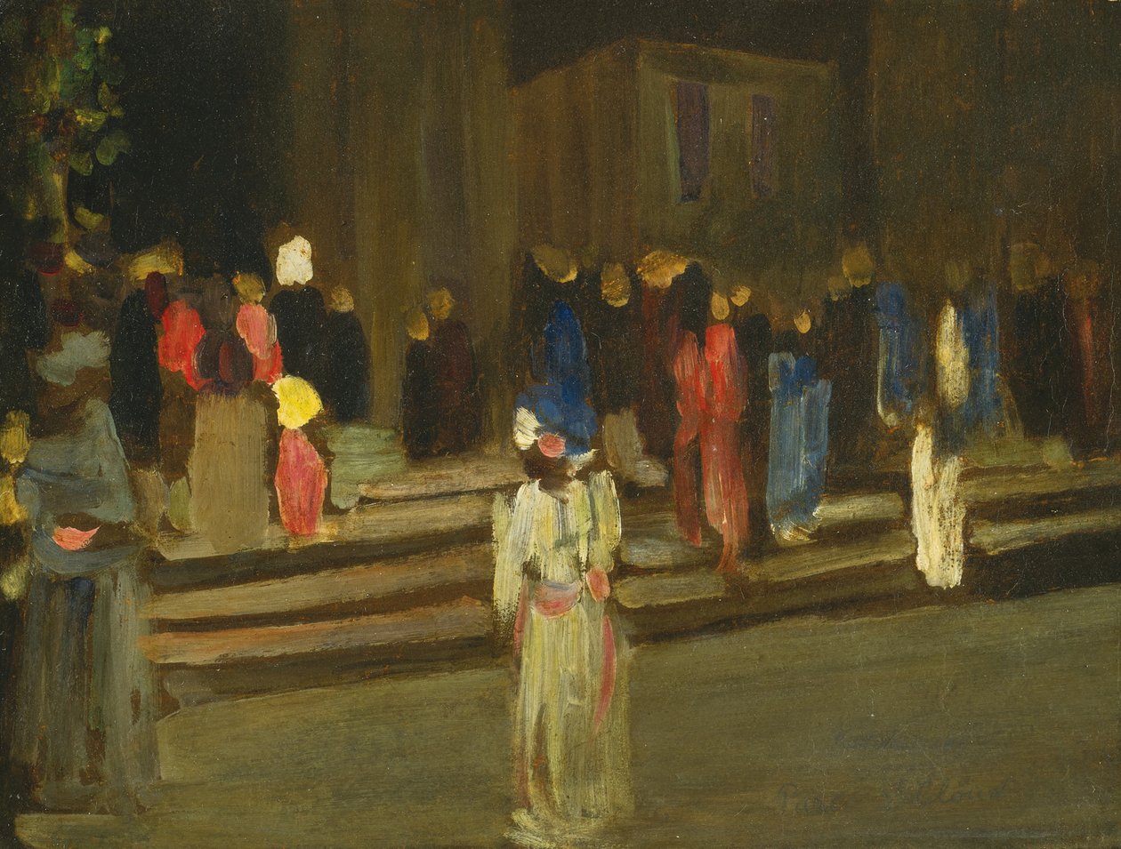 Aziz Bulut Parkı, Giriş, 1906 by Wassily Kandinsky
