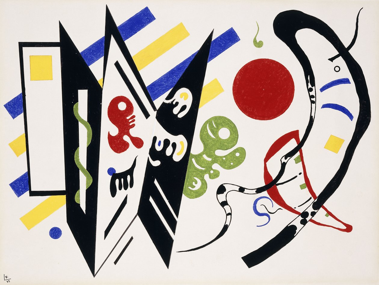 karşılıklı by Wassily Kandinsky