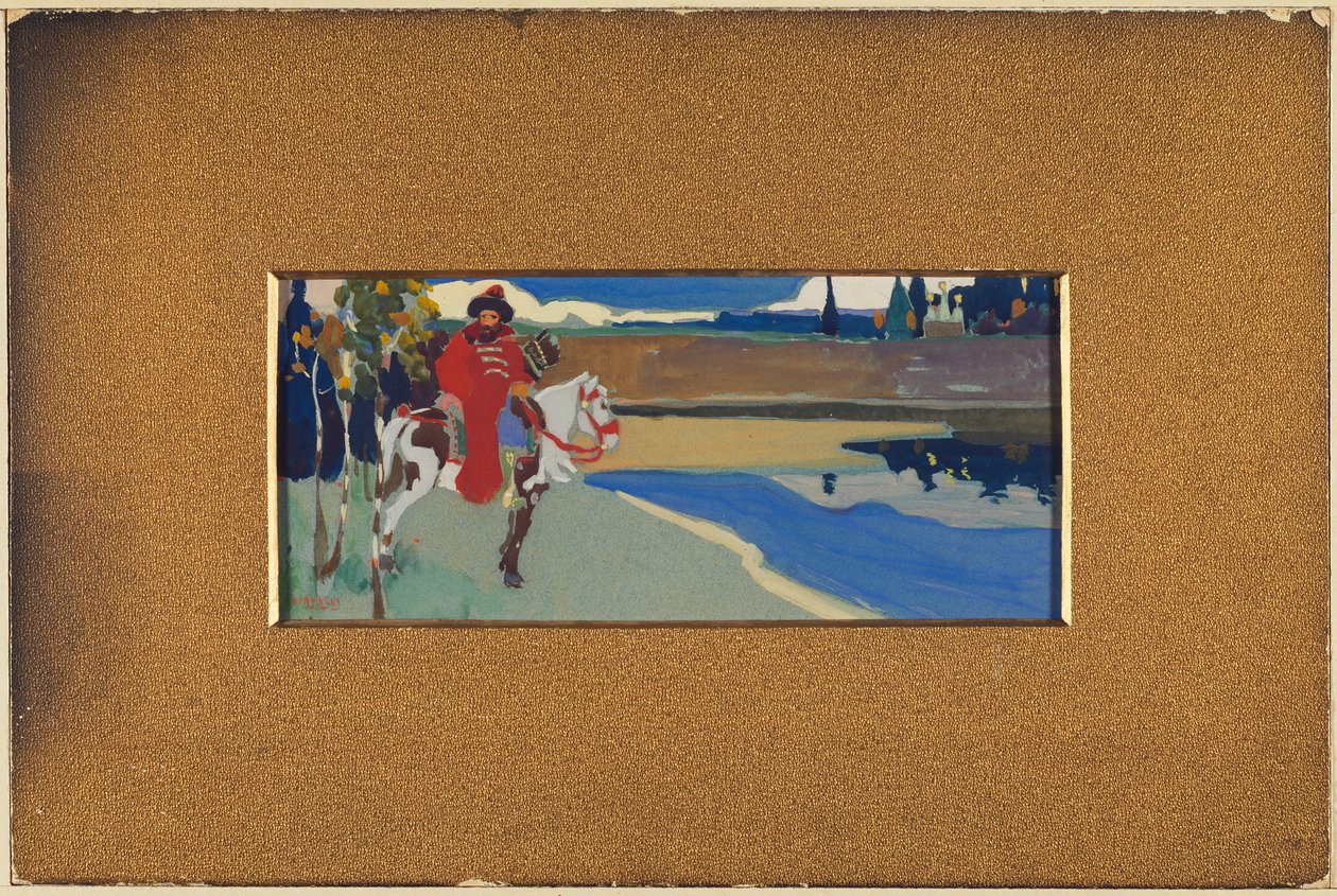 Rus binici by Wassily Kandinsky