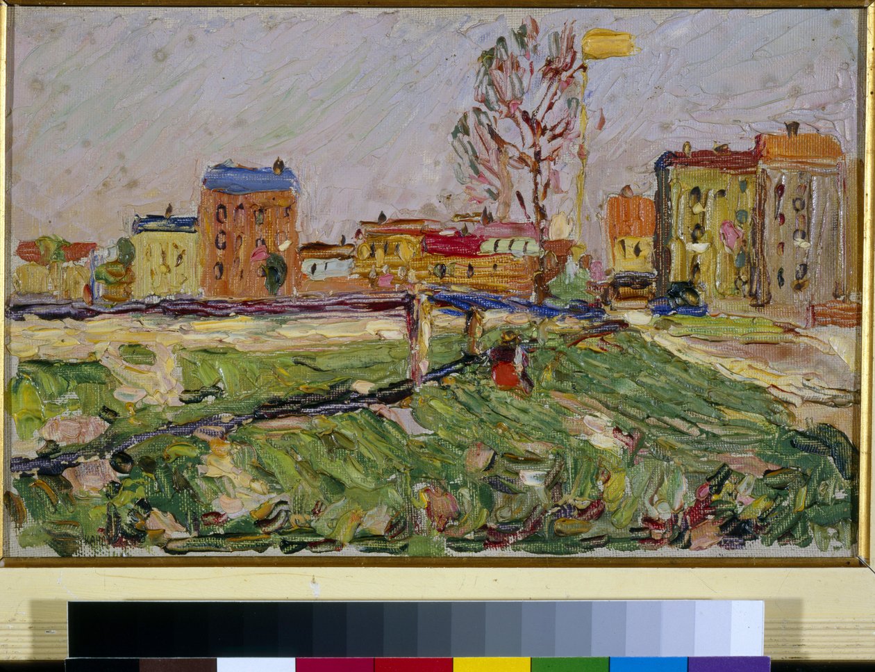 ""Schwabing, Münih"" Wassily Kandinsky