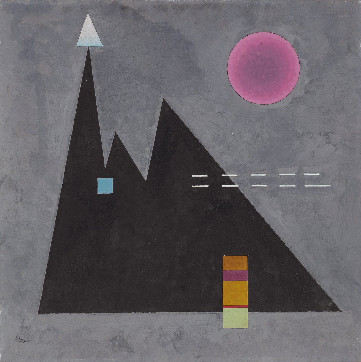 Künt Keskin; Donukta keskin by Wassily Kandinsky