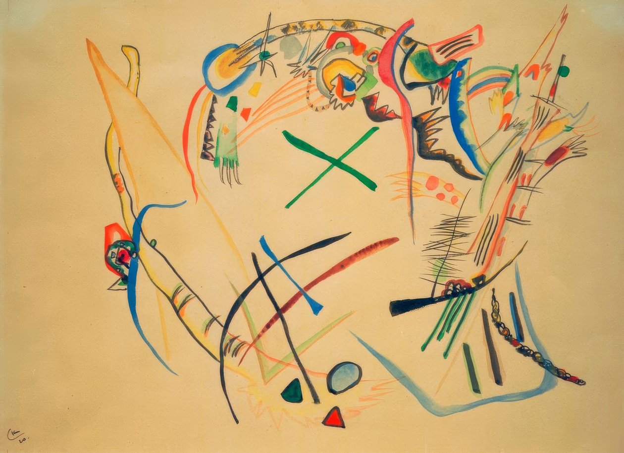 kroki by Wassily Kandinsky