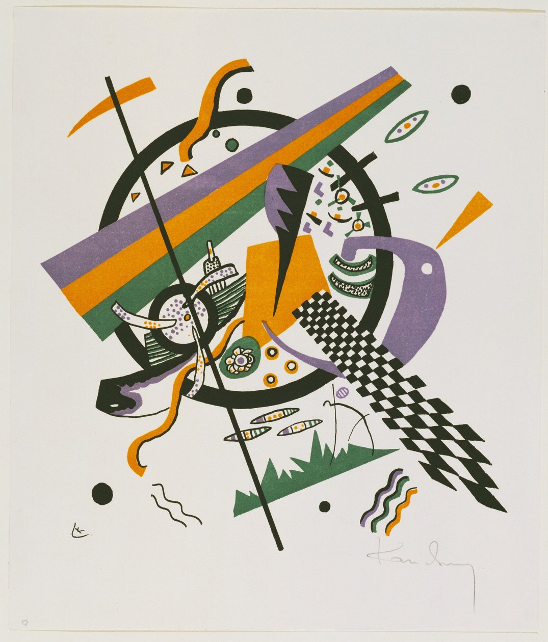 Küçük Dünyalar IV, 1922 by Wassily Kandinsky
