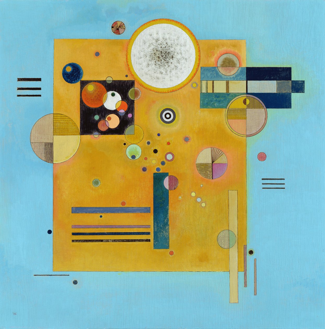 Yumuşak basınç, 1931 by Wassily Kandinsky