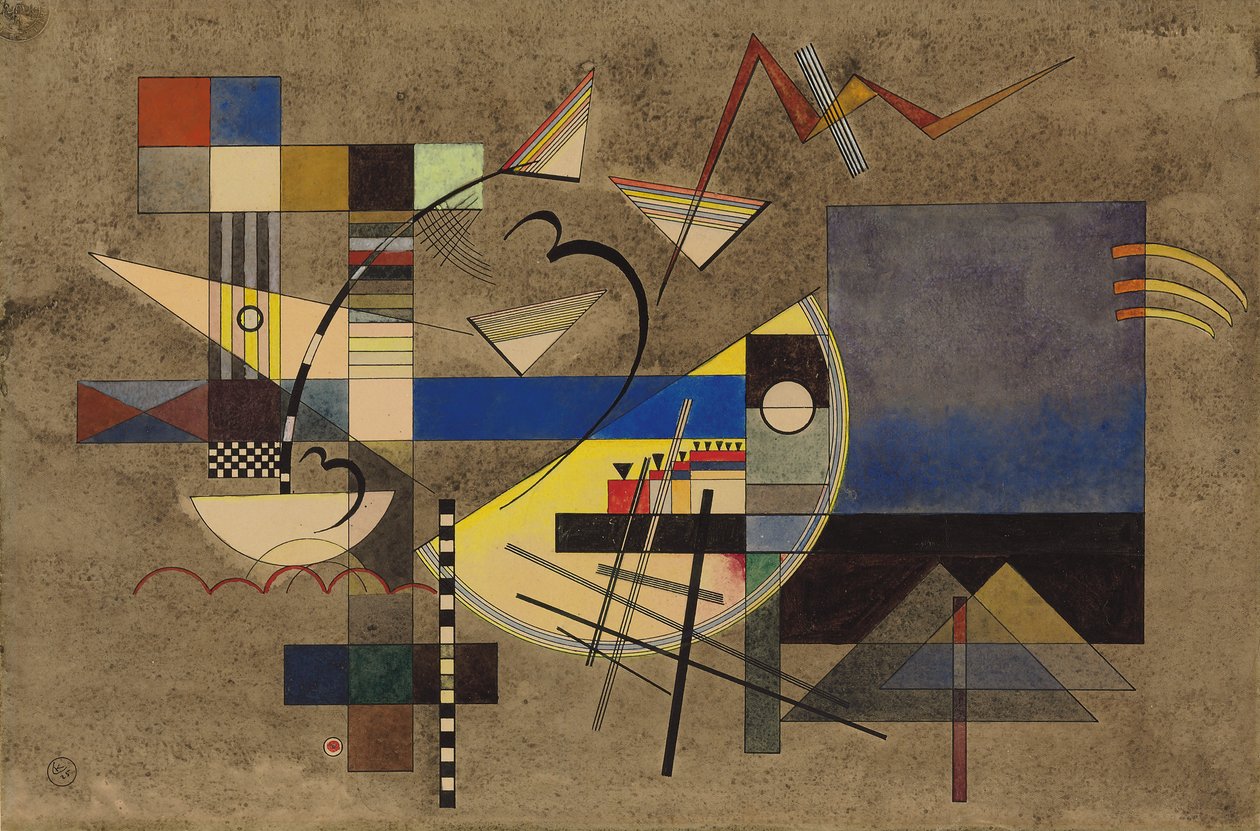 Katı III; Festivaller III by Wassily Kandinsky