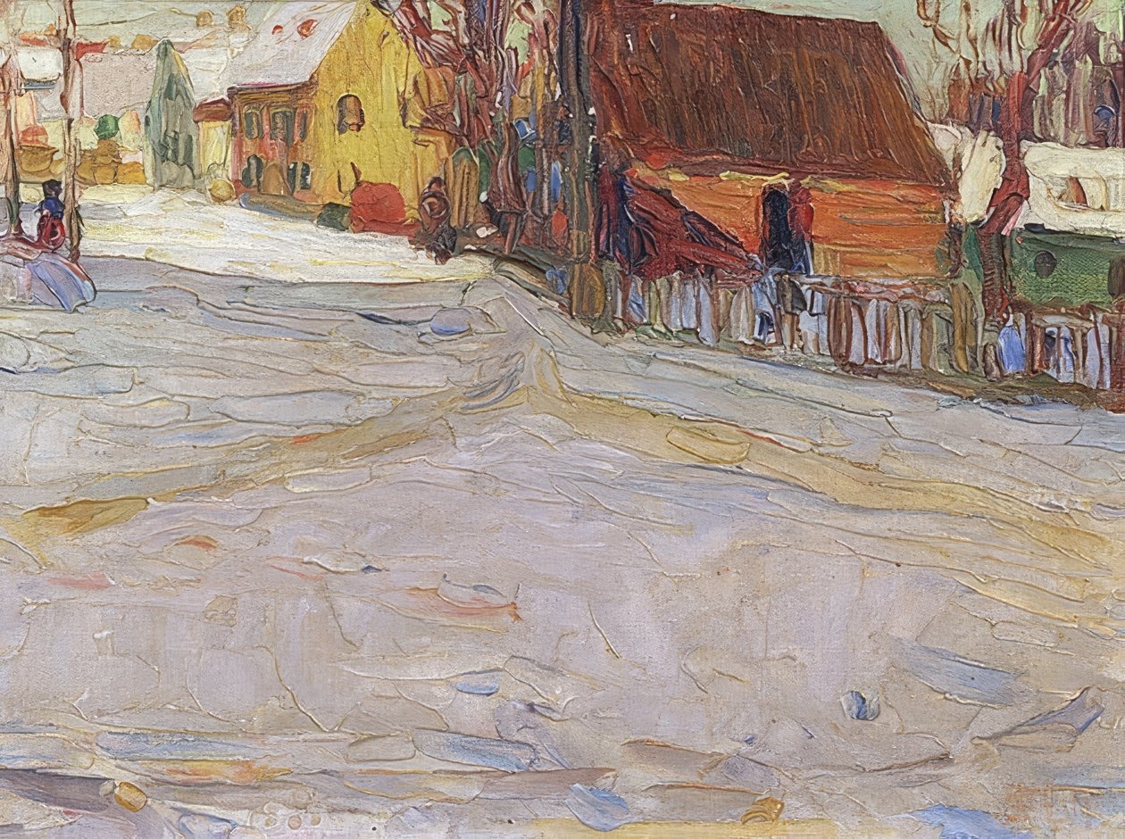 Şehir manzarası by Wassily Kandinsky