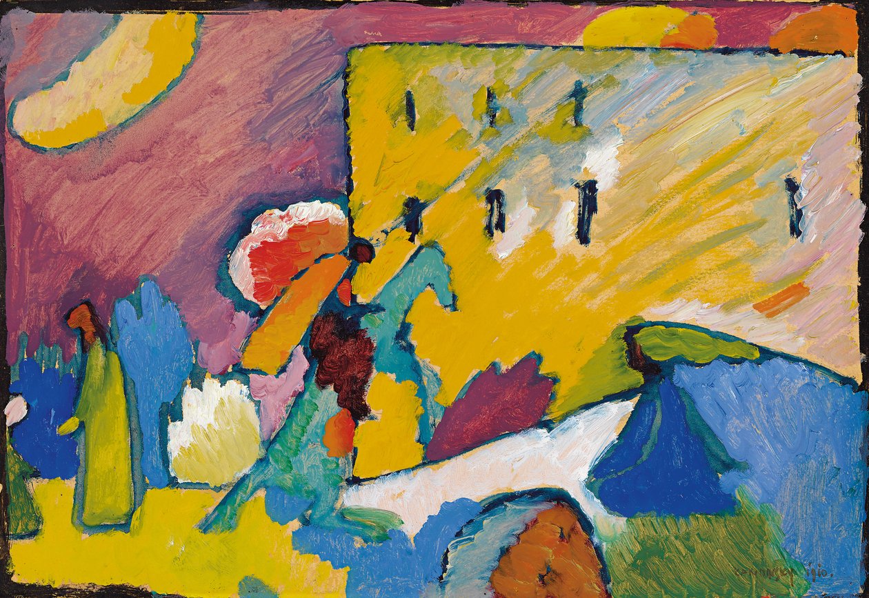 Doğaçlama Çalışması 3 by Wassily Kandinsky