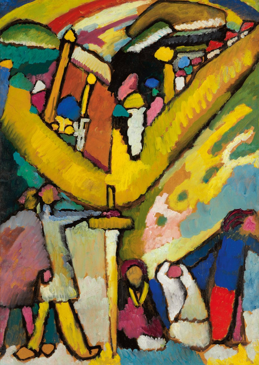 Doğaçlama Çalışması 8 by Wassily Kandinsky