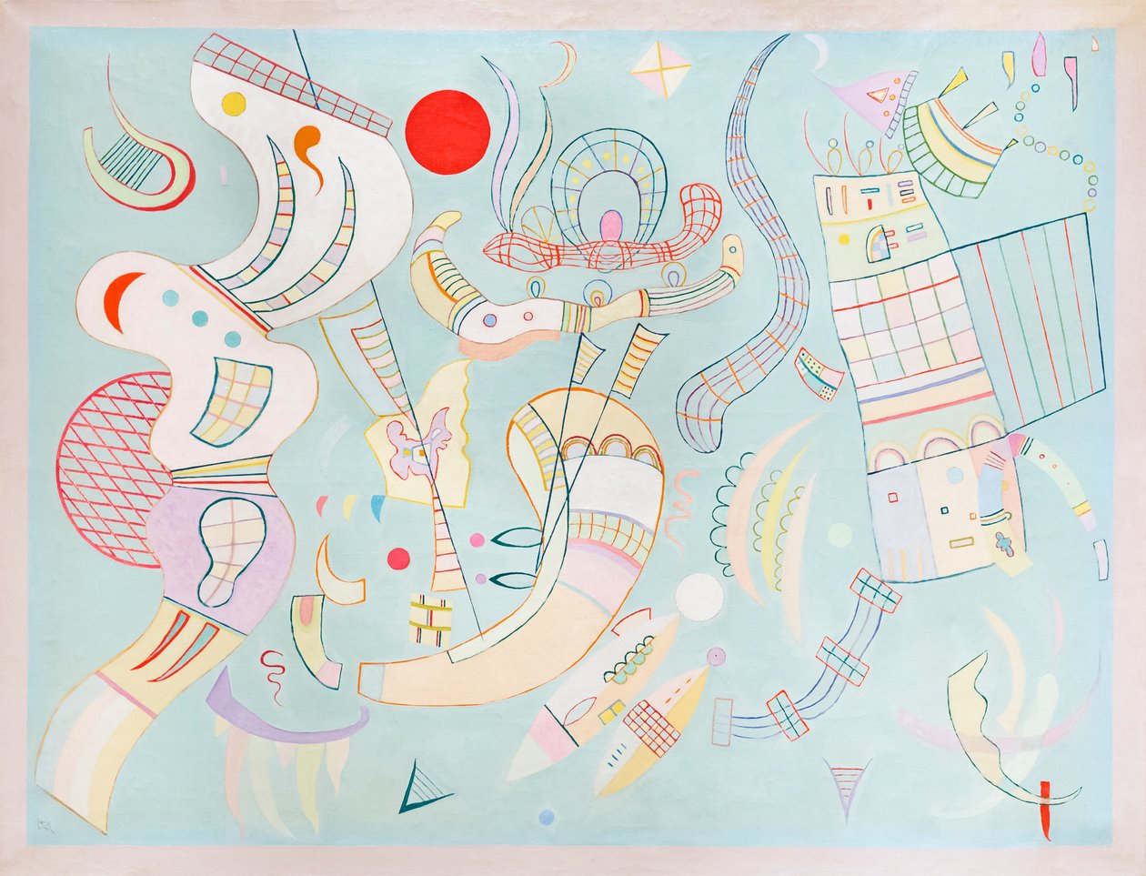 Gerginlikleri Temizle by Wassily Kandinsky